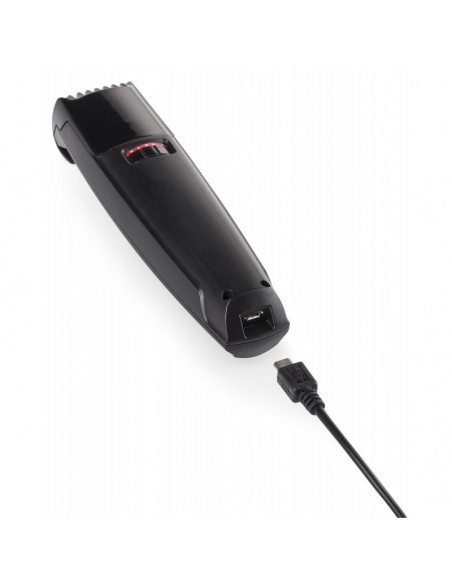 Tondeuse à Barbe TRISTAR Sans Fil - Rechargeable avec Câble USB - Noir (TR-2563)