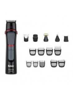 Coffret de Tondeuse FAKIR 15en1 Rechargeable avec Accessoires - Noir/Rouge (EXECUTE) 2