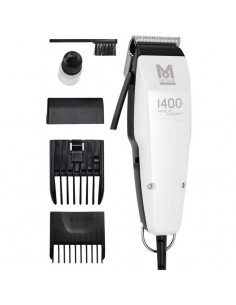Tondeuse Cheveux MOSER 1400 EDITION SILVER - Noir/Blanc (1400-0458)