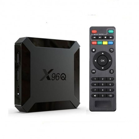 Box TV Android X96Q Pro 4Go 64Go + Abonnement IPTV 12 Mois - (BU-IP-BOX-X96Q)