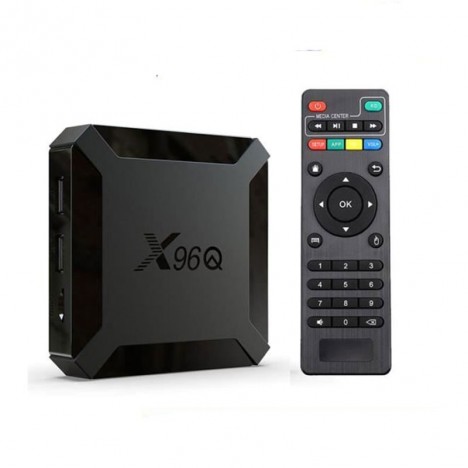 Box TV Android X96Q Pro 4Go 64Go + Abonnement IPTV 12 Mois - (BU-IP-BOX-X96Q)