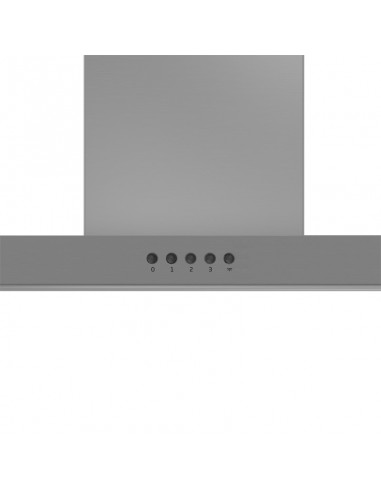 Hotte aspirante cuisine 90 cm inox Beko design contemporain