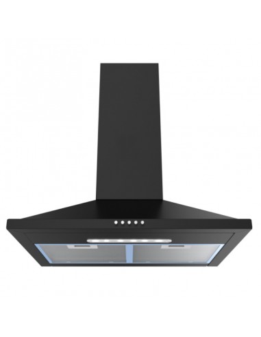 hotte Joker JHCTW-1060B inox carbone noir moderne