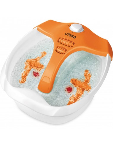 Bain de Pieds UFESA - Blanc/Orange (BH5700) Bain de Pieds UFESA - Blanc/Orange (BH5700)