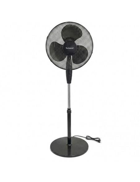 ventilateur TECHWOOD TVE-4040 blanc pour bureau maison ventilateur TECHWOOD TVE-4040 blanc pour bureau maison