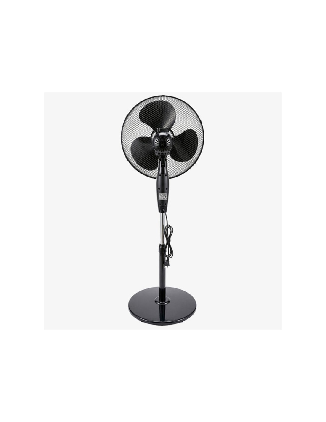 Ventilateur sur pied TECHWOOD TVE-4046 hauteur réglable stable
