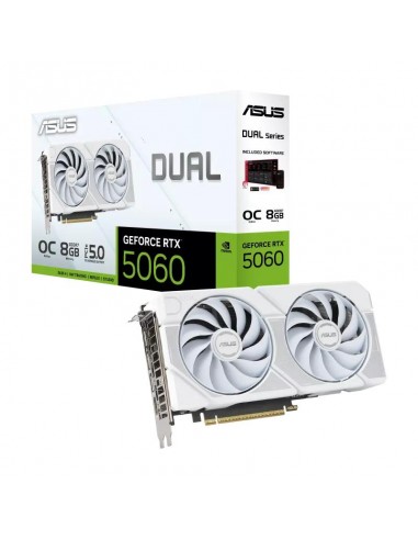 ASUS Dual RTX 5060 connectique HDMI 2.1b DisplayPort 2.1b ASUS Dual RTX 5060 connectique HDMI 2.1b DisplayPort 2.1b