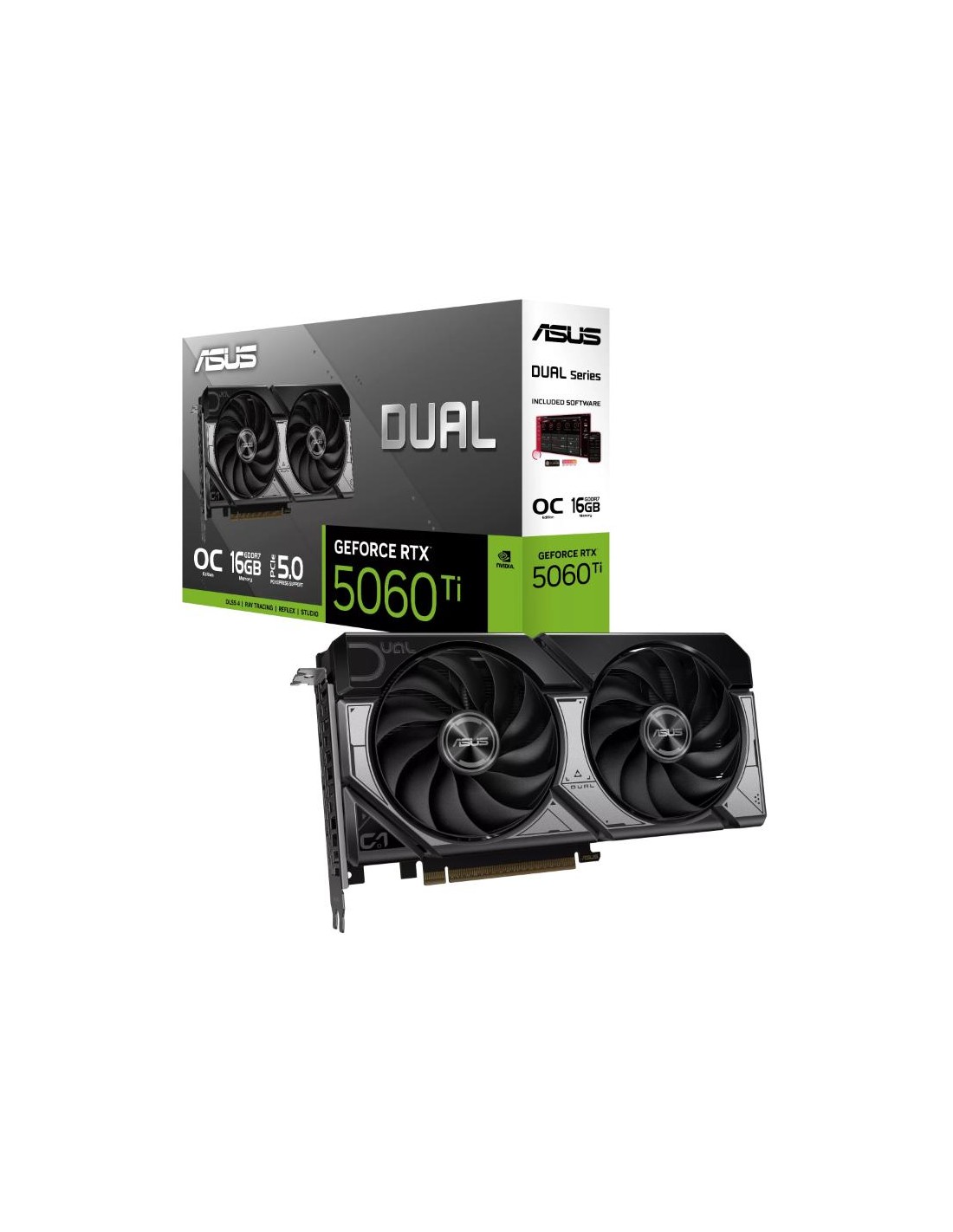 ASUS Dual RTX 5060 Ti OC Edition carte graphique gaming