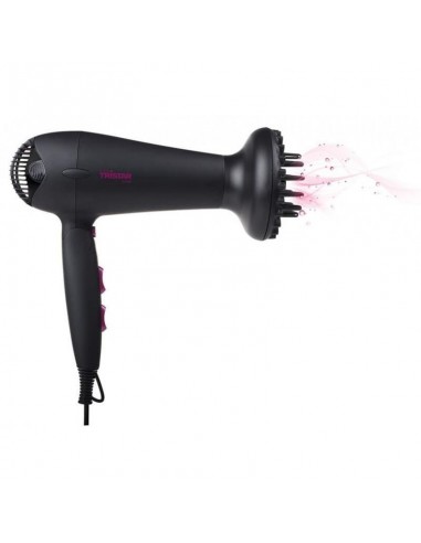 Sèche cheveux TRISTAR HD-2358 léger ergonomique usage maison salon
