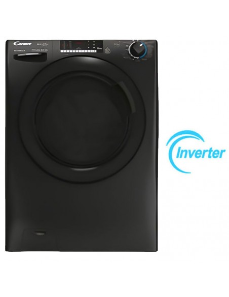 Machine à Laver Frontale Candy 9Kg Noir interface utilisateur