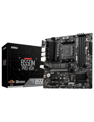 Carte mère MSI B550M PRO-VDH MATX DDR4(911-7C95-066)