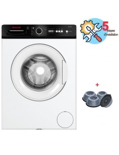 lave linge Brandt BLF842W tambour inox grande capacité