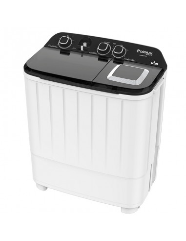Machine à Laver Semi Automatique Biolux DT81 8Kg Blanc Machine à Laver Semi Automatique Biolux DT81 8Kg Blanc