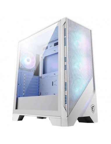 Boîtier PC Gamer MSI MAG FORGE 320R AIRFLOW - Blanc(306-7G23W21-HH9)