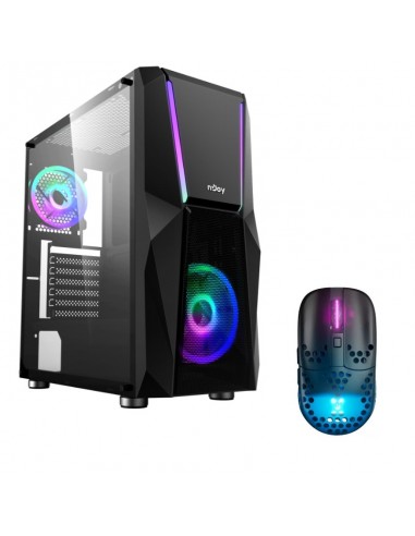 PC gaming i7 12700F RTX 5060 SSD NVMe rapide Avec Souris Gaming Xtrfy MZ1 RGB Black Transparent PC gaming i7 12700F RTX 5060 SSD NVMe rapide Avec Souris Gaming Xtrfy MZ1 RGB Black Transparent