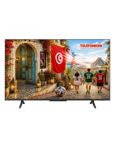 TV 55 pouces 4K Ultra HD TELEFUNKEN expérience cinéma TV 55 pouces 4K Ultra HD TELEFUNKEN expérience cinéma