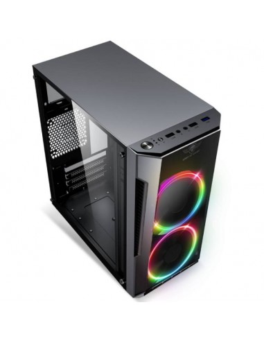Boîtier SPIRIT OF GAMER SOG Deathmatch 3 RGB MATX/ITX - Noir(6001RA) Boîtier SPIRIT OF GAMER SOG Deathmatch 3 RGB MATX/ITX - Noir(6001RA)
