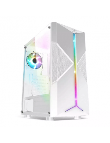 Boitier Spirit of Gamer CLONE 3 ARTIC, Moyen tour, ATX, White(8001RAW)