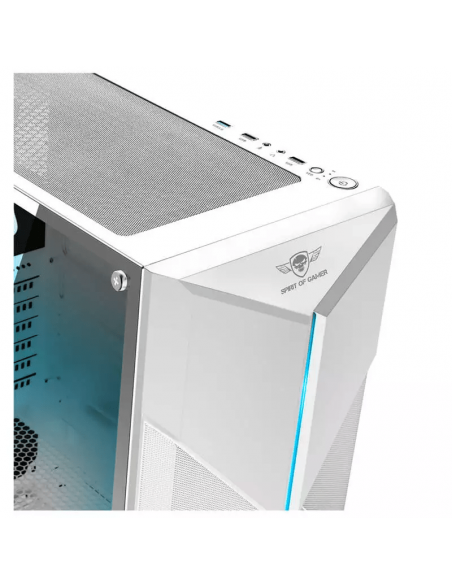 Boitier Spirit of Gamer CLONE 3 ARTIC, Moyen tour, ATX, White(8001RAW)