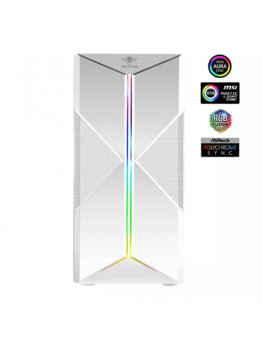 Boitier Spirit of Gamer CLONE 3 ARTIC, Moyen tour, ATX, White(8001RAW)