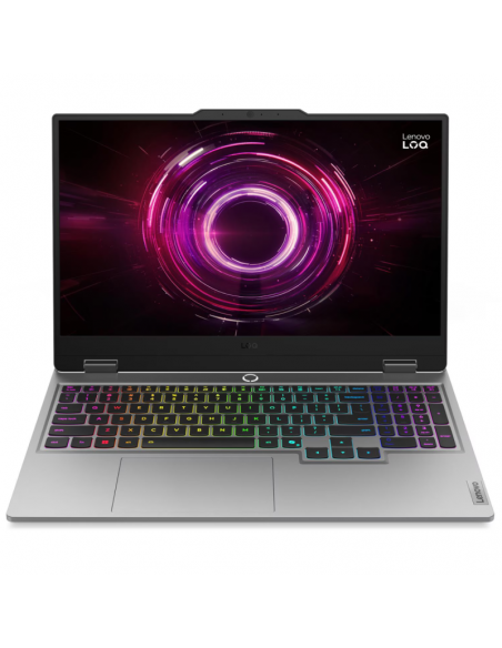 ordinateur portable gamer Lenovo LOQ Ryzen 5 220 gris