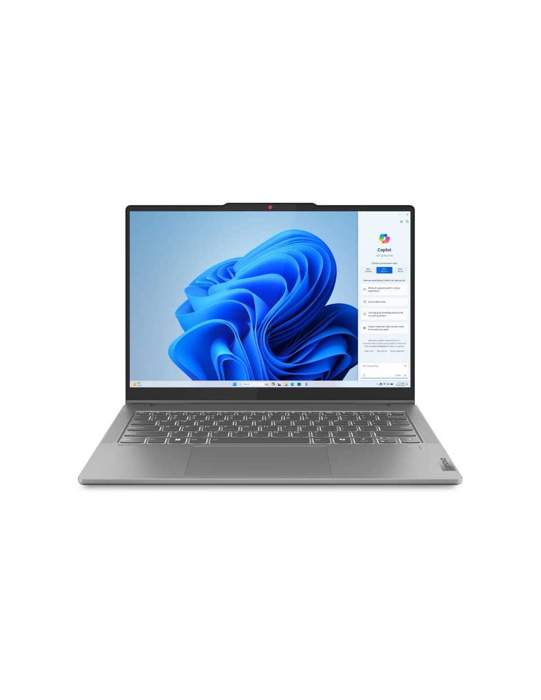 PC Portable Lenovo IdeaPad 5 2-in-1 14IRH9 vue avant tactile