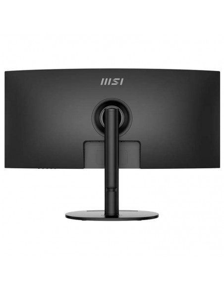 Ecran MSI PRO Modern MD342CQP design noir réglable hauteur Ecran MSI PRO Modern MD342CQP design noir réglable hauteur