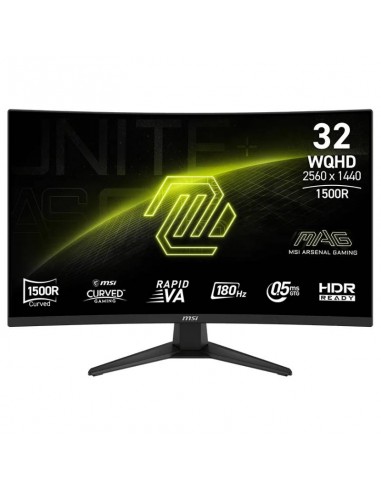 Écran gaming MSI incurvé 180Hz avec dalle Rapid VA