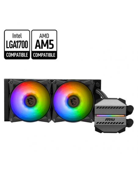 Refroidisseur De processeur Gamer MSI MAG CORELIQUIDE M240 - Noir(306-7ZW2P11-813)