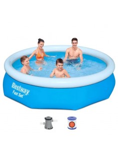 Piscine Bestway 57458 entretien eau propre pompe filtration