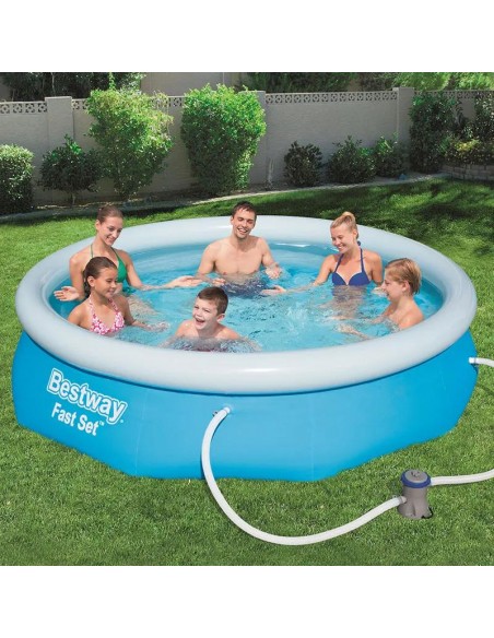 Piscine hors sol Bestway 57270 installation rapide été Piscine hors sol Bestway 57270 installation rapide été