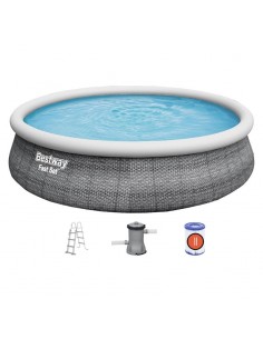 Piscine Bestway Rattan Look premium extérieur décoratif