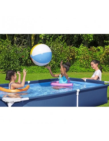 Piscine familiale hors sol Bestway Steel Pro été rafraîchissant Piscine familiale hors sol Bestway Steel Pro été rafraîchissant