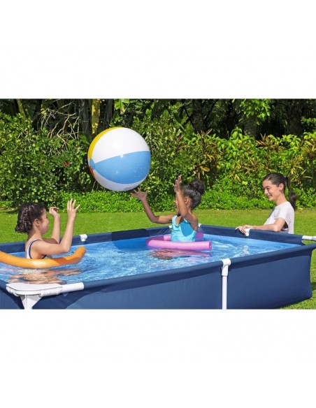 Piscine familiale hors sol Bestway Steel Pro été rafraîchissant Piscine familiale hors sol Bestway Steel Pro été rafraîchissant