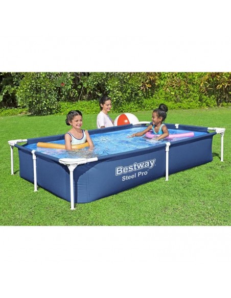 Piscine hors sol rectangulaire Bestway jardin petite surface Piscine hors sol rectangulaire Bestway jardin petite surface