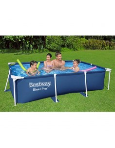 Piscine Bestway Steel Pro 56403 avec structure métallique 2