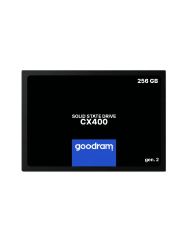 Disque Dur GOODRAM CX400 GEN2 256 GB SSD(SSDPR-CX400-256-G2)