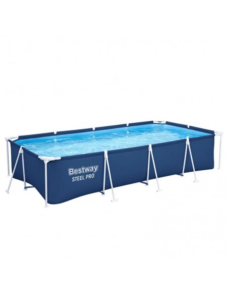 Bestway Steel Pro 56424 vue structure acier renforcée Bestway Steel Pro 56424 vue structure acier renforcée