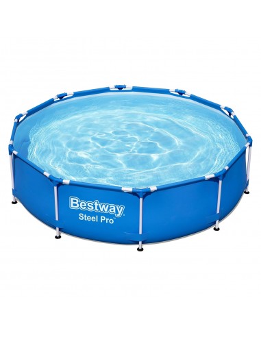 Piscine Bestway Steel Pro 56677 eau propre filtration Piscine Bestway Steel Pro 56677 eau propre filtration