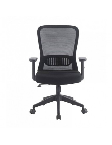 Chaise de Bureau Flo design gris avec mécanisme basculant