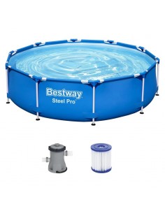 Piscine Bestway Steel Pro 56679 entretien et filtration eau