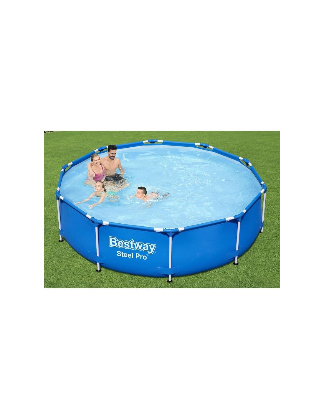 Piscine tubulaire Bestway 305 x 76 cm structure acier robuste