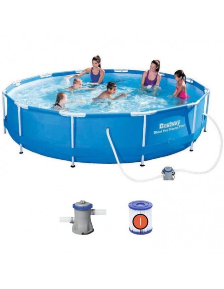 Piscine hors sol Bestway Steel Pro Max 6473L Piscine hors sol Bestway Steel Pro Max 6473L