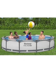 Piscine tubulaire Bestway 3.66 x 0.76 avec pompe filtration 2
