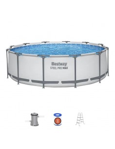 Piscine tubulaire Bestway Steel Pro MAX montage rapide