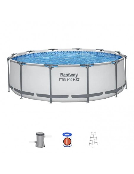 Piscine tubulaire Bestway Steel Pro MAX montage rapide Piscine tubulaire Bestway Steel Pro MAX montage rapide