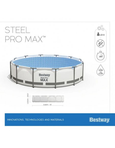 Piscine Bestway 56418 eau claire système filtration performant Piscine Bestway 56418 eau claire système filtration performant