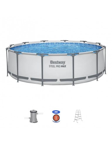 Piscine Bestway Steel Pro MAX 366x122 avec pompe filtration Piscine Bestway Steel Pro MAX 366x122 avec pompe filtration