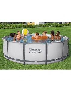 Piscine Bestway Steel Pro MAX 366x122 avec pompe filtration 2