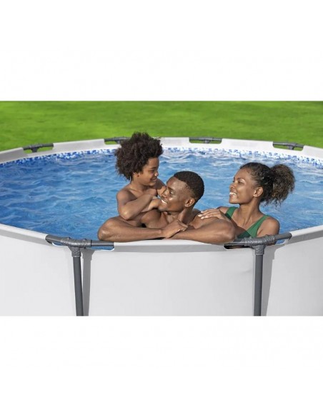 Frame Pool Bestway 56420 structure acier résistante Frame Pool Bestway 56420 structure acier résistante